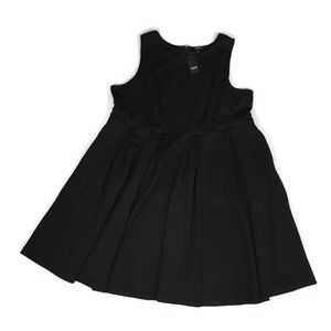 Torrid Plus Size Black Sleeveless A Line Dress  Size 24 pockets